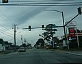 Traffic light at Shotwell Street and Simms Street