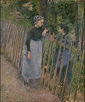 Conversation, c. 1881