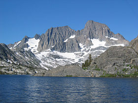 Mt Ritter and Banner Peak, from Garnet Lake