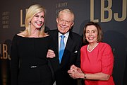 With Liz McDermott (left) and Ben Barnes (middle) (30 October 2019)