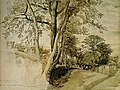 Trees in a lane, 1847