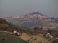 Fermo view from Montegiorgio