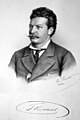 Lithografie 1884, von Josef Bauer