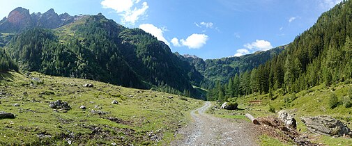 Trail in the Carnic Alps