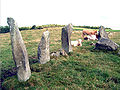 English: The Bocan Stone Circle near Culdaff