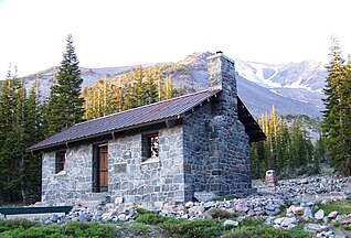 The Shasta Alpine Lodge at Horse Camp on Mount Shasta.