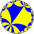 Uniform tiling of hyperbolic plane, 4x6o6o Generated by Python code at User:Tamfang/programs