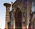 Stork nests on Tolchi-Bashi Madrasa in Bukhara