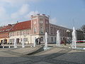 Polski: Ratusz na mikołowskim rynku English: Town hall in Mikołów (Poland)