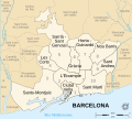 Català: Districtes de Barcelona Español: Distritos de Barcelona English: Districts of Barcelona Français : District de Barcelone