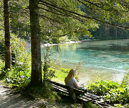 The turquoise lake, Almsee