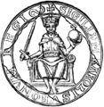 King Karl Sverkersson's seal.