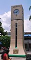 Clock tower in Morelos Garden