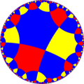 Uniform tiling of hyperbolic plane, 4x6o6x Generated by Python code at User:Tamfang/programs