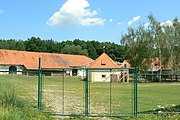 Čeština: Hubenov, hospodářský dvůr plasského kláštera. Okres Plzeň-sever, Česká republika.