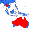 dingo distribution after Corbett 2006