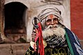 Saddhu in Kathmandu's Durbar Square, Nepal