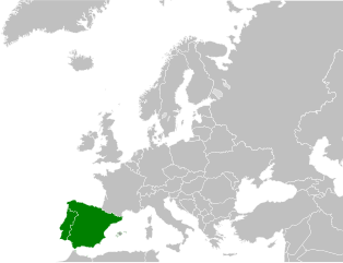 Location in Europe.