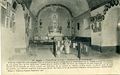 Intérieur de la chapelle de la Genouillade.