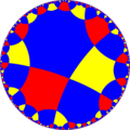 Uniform tiling of hyperbolic plane, 5x5o6x Generated by Python code at User:Tamfang/programs