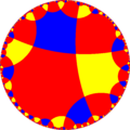 Uniform tiling of hyperbolic plane, 6o6x8x. Generated by Python code at User:Tamfang/programs.