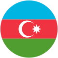  Azerbaijan 1991 to present Current Roundel based on national flag