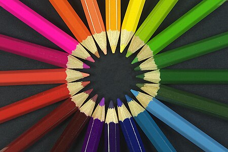 Colouring pencils