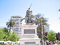 Monumento a Bernardo O'Higgins en Plaza de los Héroes