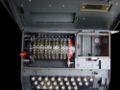 Swiss cipher machine NEMA ('Neue Maschine') with front cover opened