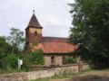 en: Stonechurch, built around 1300; 1905 radical rebuilding