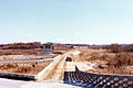 View looking south from CP#3 towards Taesong-dong (Photo March 1976)