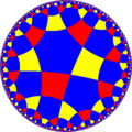 Uniform tiling of hyperbolic plane, 3x4o4x Generated by Python code at User:Tamfang/programs