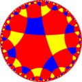 Uniform tiling of hyperbolic plane, 4o4x4x Generated by Python code at User:Tamfang/programs