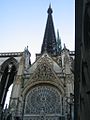 Cathedral of Rouen, church spire, Seine-Maritime, France