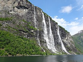 "Seven sisters", Geirangerfjord