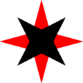 Quaker star (transparent background)