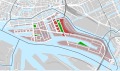 10 locator maps of Hamburg-HafenCity