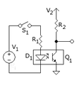 Optocouple circuit