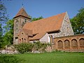 English: Church in Radensleben Deutsch: Kirche in Radensleben