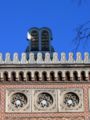 Magyar: A Dohány utcai zsinagóga oromzatának részlete Budapesten English: The gable of the Dohány Street Synagogue in Budapest