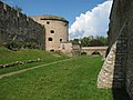 Deutsch: Burggraben der Burg Querfurt English: Moat of Burg Querfurt