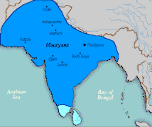 Mauryan Empire Map.gif