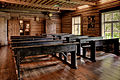 School classroom as it looked in the end of 19th century