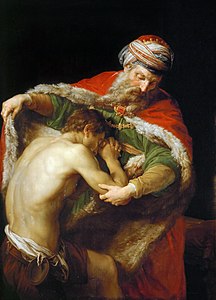 Le Retour du fils prodigue (1773), Vienne, musée d'histoire de l'art.