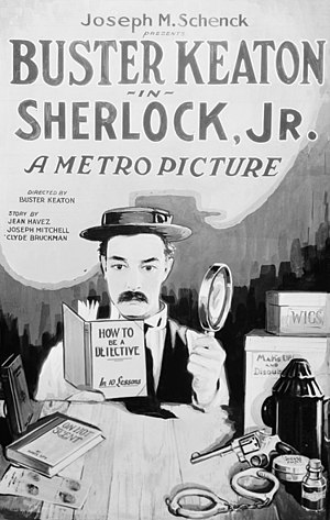 "Sherlock Jr." Poster, 1924