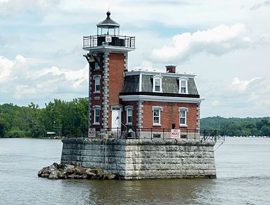 Hudson-Athens lighthouse in New York Photograph: MikeDNJ89