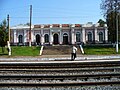 Am Bahnhof Chorol