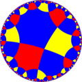 Uniform tiling of hyperbolic plane, 4x5o6x Generated by Python code at User:Tamfang/programs