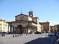 La Basilica della Fontenuova nella piazza principale