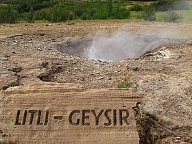 The "Small Geysir"